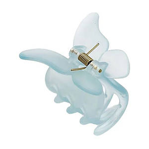 Барвик для волосся метелик матовий блакитний Miso