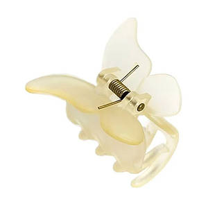 Барвик для волосся метелик матовий жовтий Miso