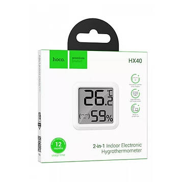 Датчик температури та вологості Hoco HX40