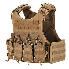 Бронежилет Modular X-1 Kiborg Койот (без підсумків)