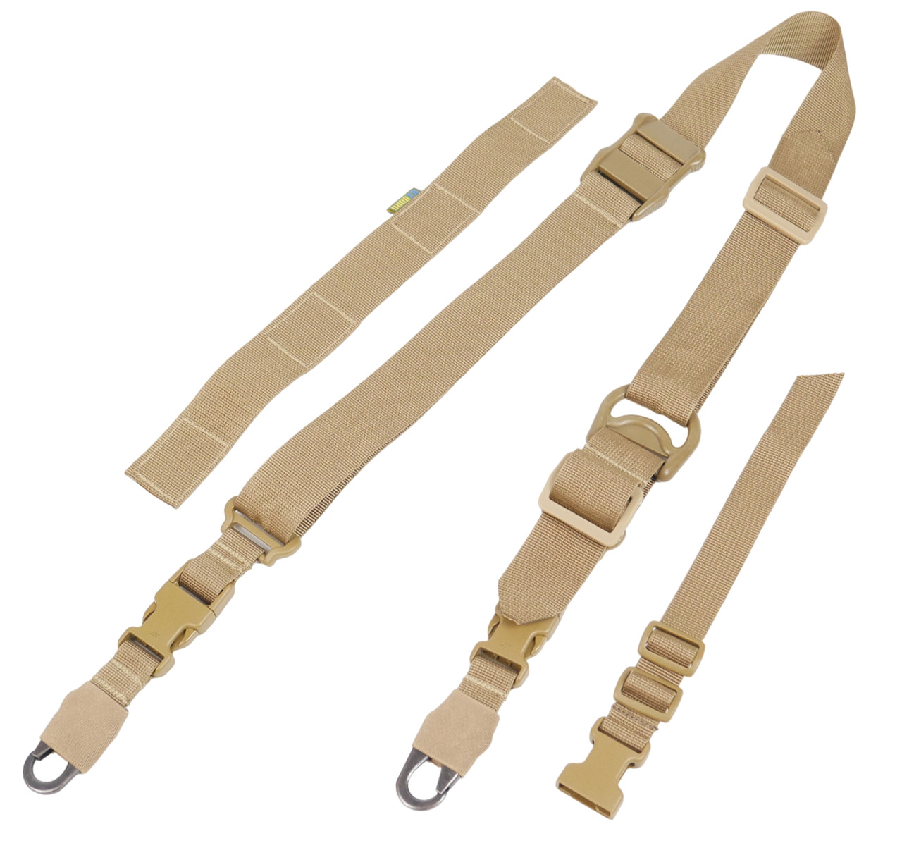 Ремінь 2-точковий Kiborg G-2 з системою швидкого регулювання Triple-X (Койот)