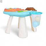 Ходунки 994 3в1: стіл, бізіборд, піаніно з підсвіткою, кульки та ігри для розвитку малюка, фото 6