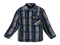 Куртка демисезонная-рубашка на плюшевой подкладке для мальчика Lupilu LIDL 411739 110-116 см (4-6 years) темно-синий