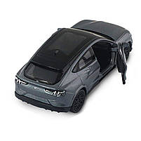 Машина метал Ford Mustang Mach-E GT 2023 Форд 1:43 сірий 5*12*4см (250387W), фото 2