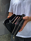 Клатч на дві блискавки з фактурною натуральною шкірою MC-086-5902С, фото 8