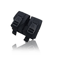 Підсумок під 2 гранати Kiborg GU Double Mag Pouch (Чорний), фото 4