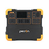Зарядна станція Pecron E2400LFP, ємність 2048 Вт| год, потужність 2400 Вт, 11 універсальних виходів, 380x240x350 мм. 24 кг., фото 2