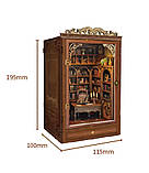 Бук Нук Старовинний книжковий дім Інтер'єрний конструктор Time Book House DIY Book Nook Kit SQ-47, фото 4