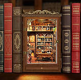 Бук Нук Старовинний книжковий дім Інтер'єрний конструктор Time Book House DIY Book Nook Kit SQ-47, фото 9