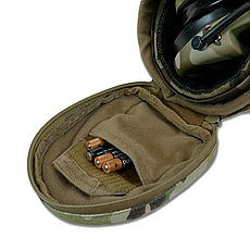 Підсумок Militex (L) для захисту навушників навушники Cordura original USA Мультикам, фото 4