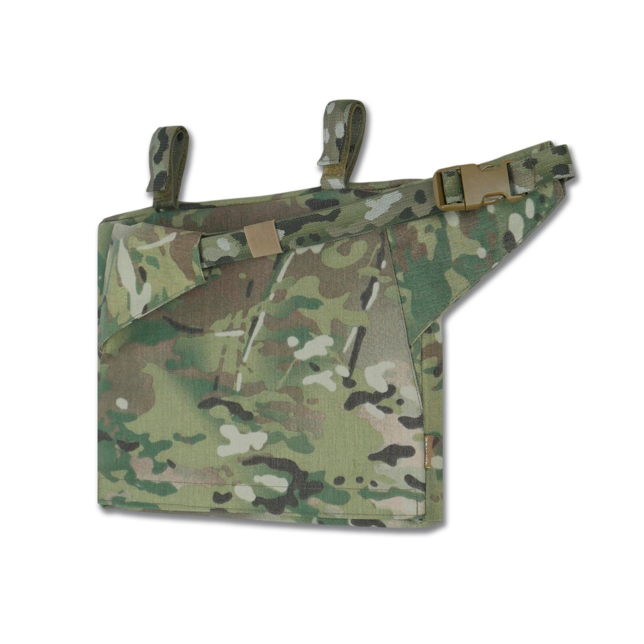 Тактичний каремат (сидушка) 36 × 26 см Militex 20mm Cordura original USA Мультикам