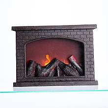 Камін-світильник декоративний LED-підсвічування USB 12×20×27.5 (см) CR-3-4