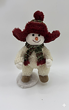 Новорічна фігурка Сніговик 19×16×35 (см) CR-4-12