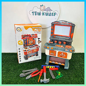 Дитячий ігровий набір інструментів XQ338-2C верстат пила молоток