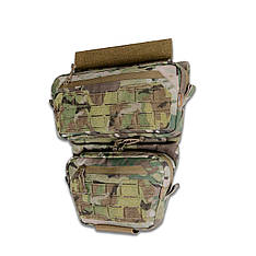 Комплект (захист живота + сумка) Militex Cordura original USA Мультикам розмір (M)