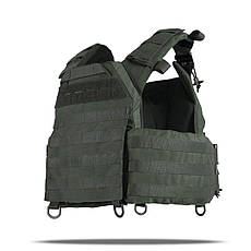 Плитоноска Kiborg Gen.2 Хакі з бронеплитами та балістичним захистом, фото 2