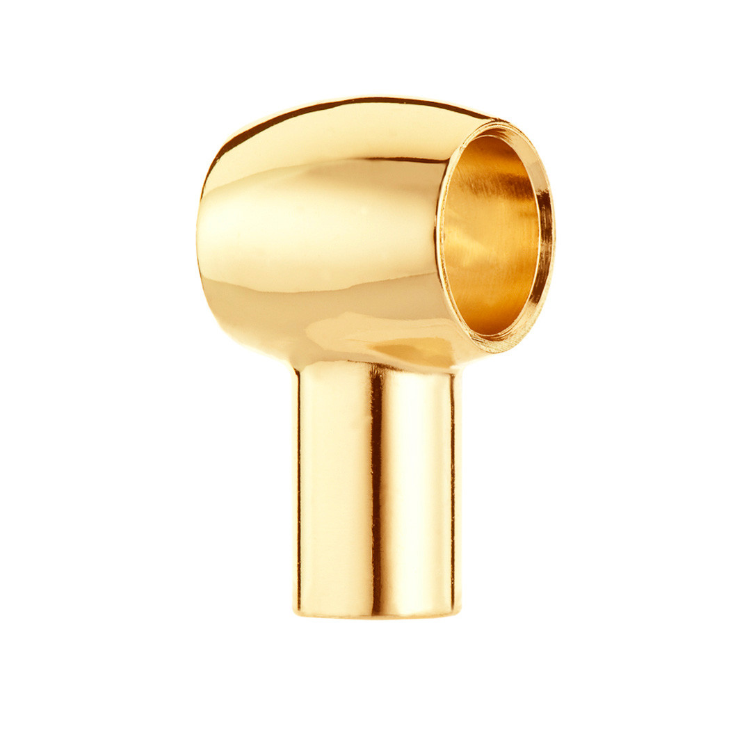 Тримач рейлінгу Lemax традиція латунь (RAT-14 ОТ), фото 1