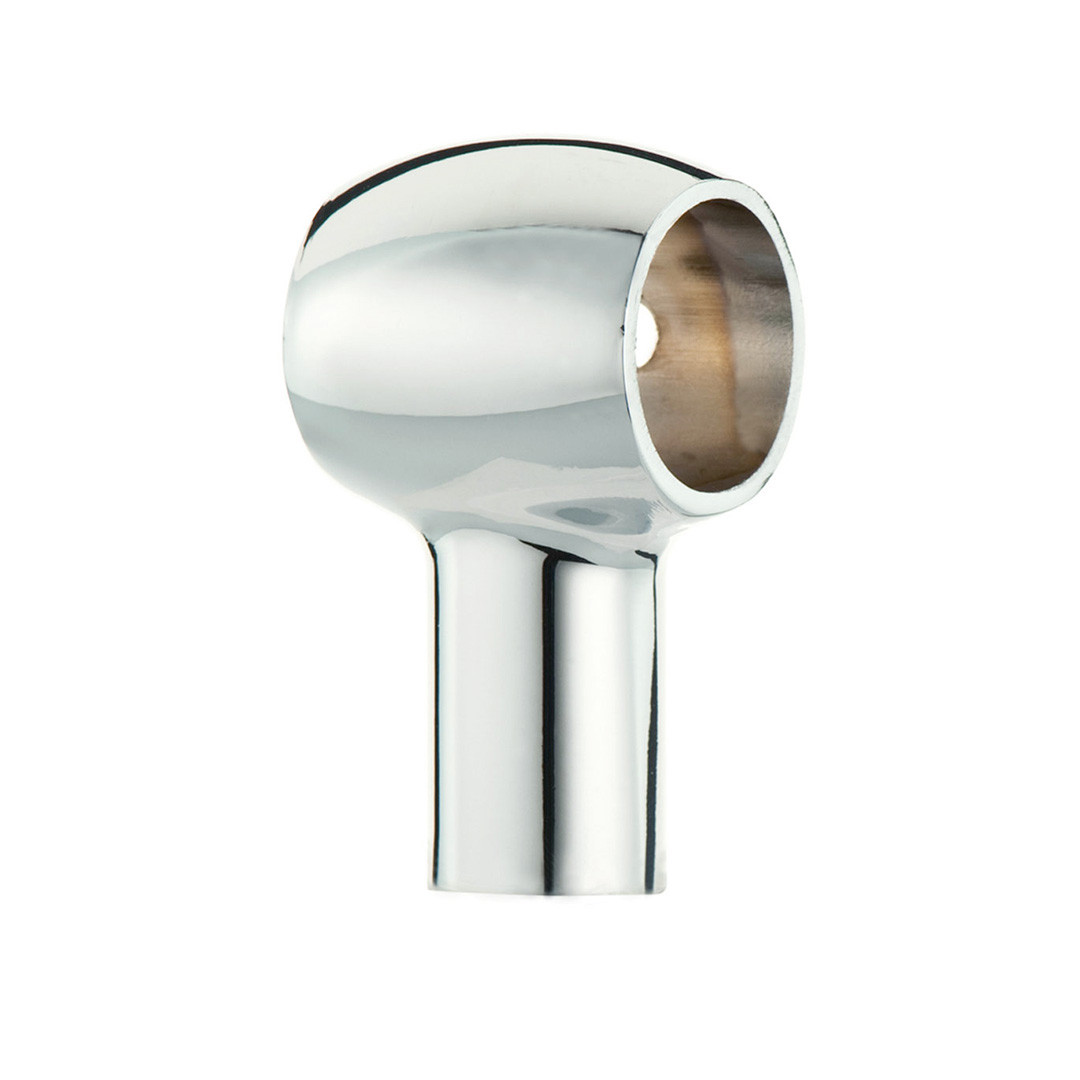 Тримач рейлінгу Lemax традиція хром (RAT-14), фото 1