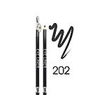 Олівець дерев'яний для очей Eye Liner Jovial Luxe 202 Матовий Taupe Сіро-коричневий, фото 3