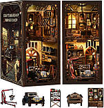 Бук Нук Ремонтна Майстерня Інтер'єрний конструктор Craftsmanship Repair Shop DIY Book Nook BV02-016, фото 5