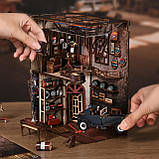 Бук Нук Ремонтна Майстерня Інтер'єрний конструктор Craftsmanship Repair Shop DIY Book Nook BV02-016, фото 6