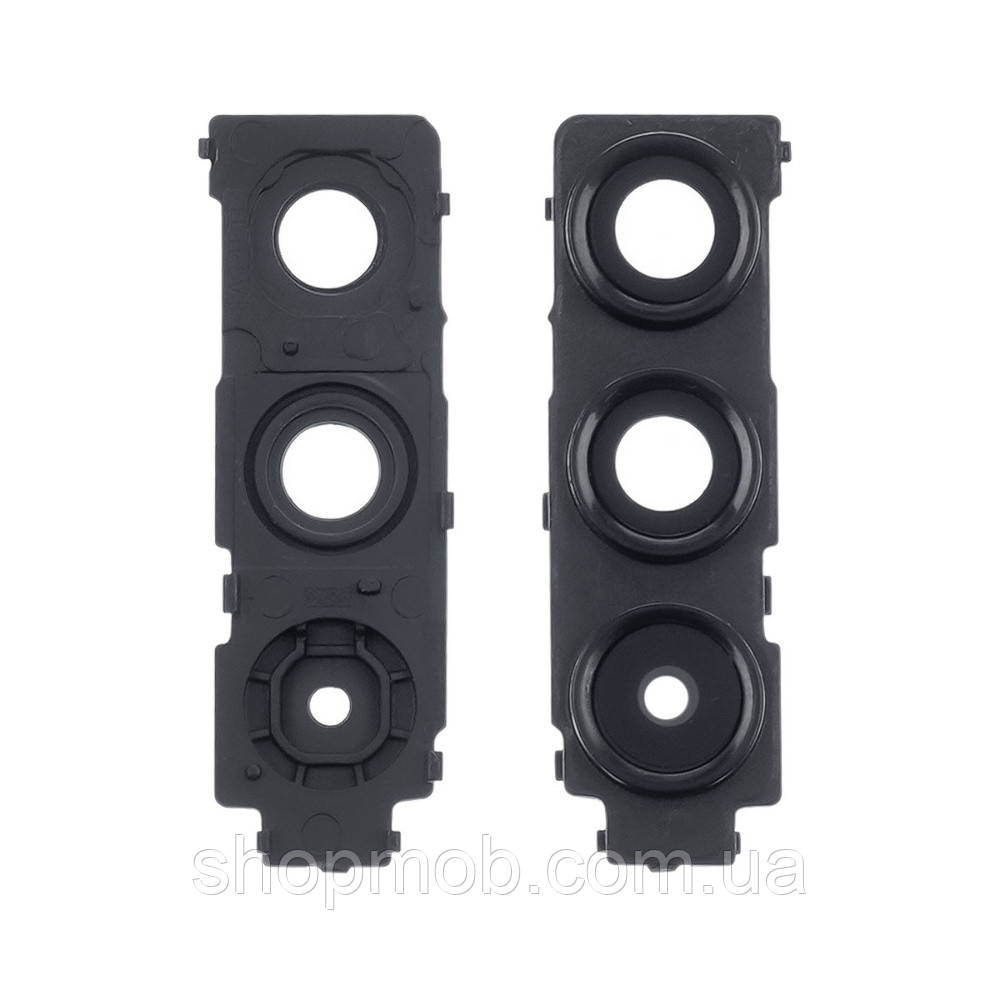 Скло камери з чорною рамкою для Samsung Galaxy A14 A145 захисне аксесуар для смартфона