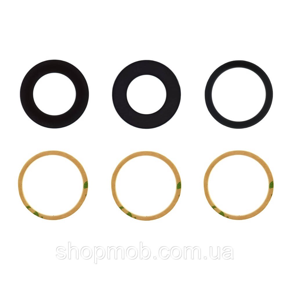 Скло камери для Apple iPhone 15 Pro Max оригінальне захисне в комплекті 3 шт. з високоякісного матеріалу