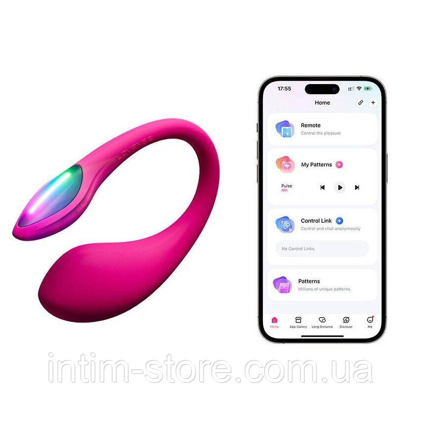 Міні смарт-віброяйце Lovense Lush Mini, зменшена версія Lovense Lush 4, фото 1