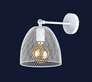 Біле настінне бра з рухомим плафоном 907W013F-1 WH