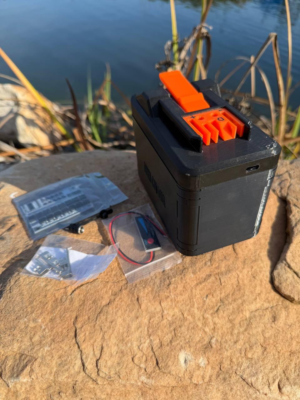 Комплект для збірки акумулятора Dnipro-M на базі 21700 на 15 акб, фото 1