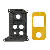 Скло камери для Xiaomi Note 11 (4G) із сірою рамкою, фото 2