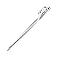 Кілок сталевий Naturehike NH19PJ014, 20 см, сірий