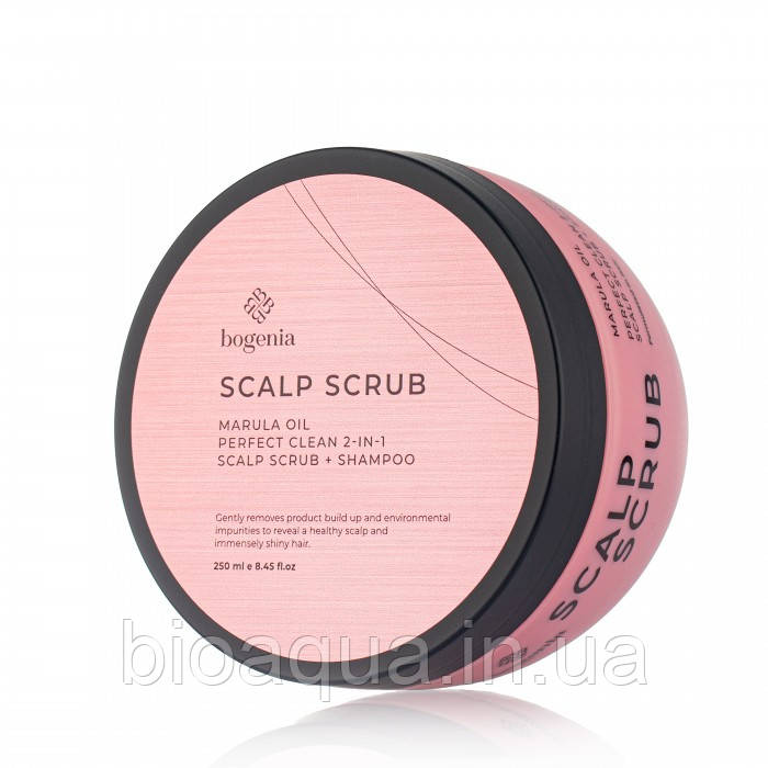 Скраб для шкіри голови Scalp Skrub MARULA Oil Bogenia BG403 №006-250 мл, фото 1