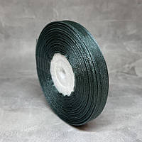 Органза (стрічка) 0,9 см, колір- смарагдовий, арт 019326, 45 метрів, Смарагдовий