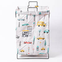 Кошик для білизни на підставці 36×30×55 (см) м'який HP-41-3