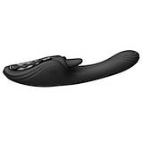 Вібратор-кролик Zalo Ares Obsidian Black, фото 9