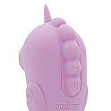 Вібратор-єдиноріжка Unihorn - C Horse - Marina Lilac, вагінально-кліторальна стимуляція, фото 4