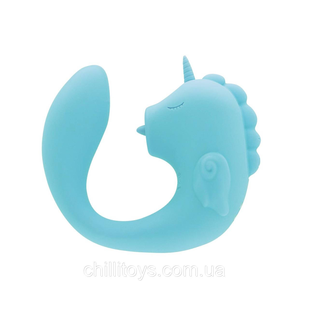 Вібратор-єдиноріжка Unihorn - C Horse - Ocean Peak, вагінально-кліторальна стимуляція, фото 1