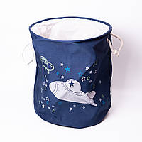 Кошик для іграшок тканинний 40×40×47 см Синій HP-41-15BL