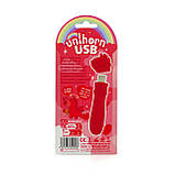 Вібратор-єдиноріжка Unihorn USB Bullet - Cupid's Beau, віброкуля, USB-зарядка, фото 5