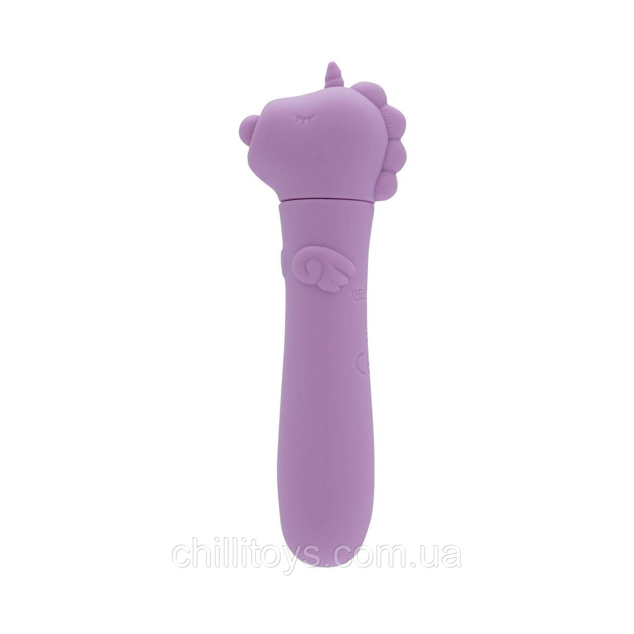Вібратор-єдиноріжка Unihorn USB Bullet - Karma Lilac, віброкуля, USB-зарядка, фото 1
