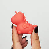 Вібратор-єдиноріжка Unihorn Mini - Peachy Pony, брелок з вібрацією, фото 7