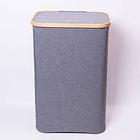 Кошик для білизни з кришкою 40×30×60 (см) м'який 70 (л) HP-41-16