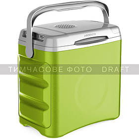 Холодильник дорожній ARDESTO, 2в1, 29л, 220/12В, підігрів 55°C, охолодження 18-20°C, А+++, USB-порт, 5кг, салатовий