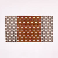 Килимок для ванної туалету душу із полівінілхлориду на присосках 73×40 см HP-42-7BR