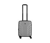 Валіза Wenger, Motion, мала, пластик, 4 колеса, сіра, фото 2