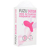 Вібратор на палець FUZU Sensa Skin Activated Fingertip Vibe – Pink, сенсорне керування, 8 режимів, фото 6