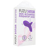 Вібратор на палець FUZU Sensa Skin Activated Fingertip Vibe – Pastel Purple, сенсорне керування, 8 режимів, фото 6