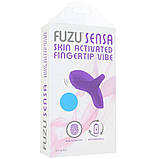 Вібратор на палець FUZU Sensa Skin Activated Fingertip Vibe – Pastel Blue, сенсорне керування, 8 режимів, фото 6