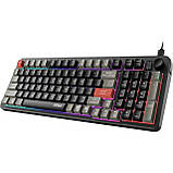Клавіатура мембранна MSI FORGE GK110 UA 98key, USB-A, EN/UKR/RU, LED, чорний, фото 9